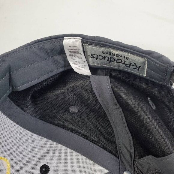 Dekalb Corn Seed Gray Ripstop Hat Adjustable Back Logo Wing - Picture 5 of 5